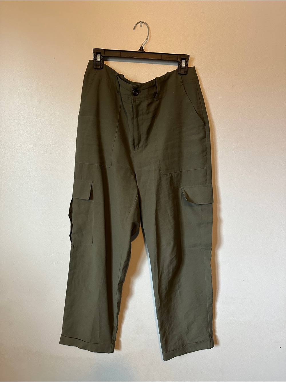 A New Day Olive‎ Cargo Pants Women's Size 10